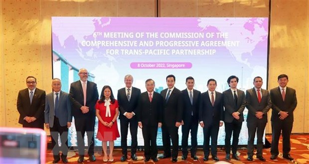 Vietnam attends 6th meeting of CPTPP Commission in Singapore hinh anh 1