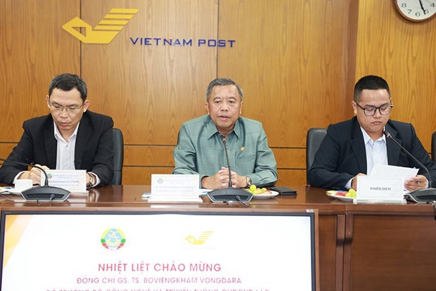 Vietnam Post to assist Lao counterpart in digital transformation hinh anh 2
