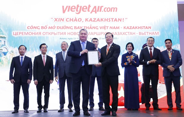 Vietjet opens direct flights between Vietnam and Kazakhstan hinh anh 1