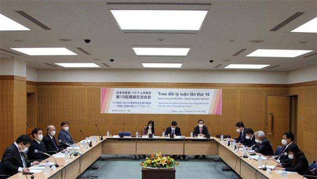 Vietnamese, Japanese communist parties hold theoretical exchange hinh anh 1