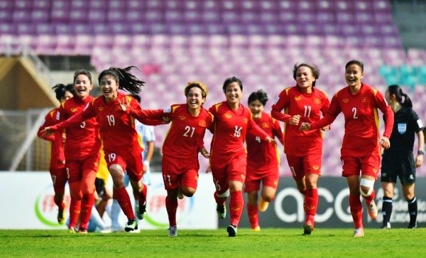 Vietnamese women’s team falls one spot in latest FIFA rankings hinh anh 1