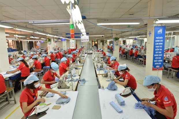 Vietnam's garment export value up in nine months hinh anh 1