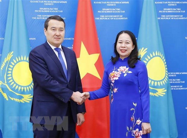 Vice President Vo Thi Anh Xuan concludes trip to Kazakhstan hinh anh 1