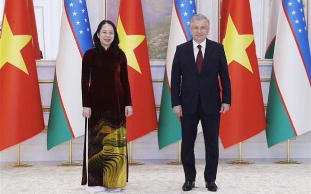 Vietnamese Vice President meets with foreign leaders in Kazakhstan hinh anh 3