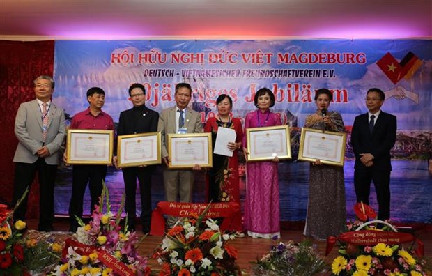 Germany-Vietnam friendship association in Magdeburg celebrate 30th founding anniversary hinh anh 1