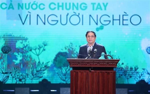 PM attends programme calling for donations for the poor hinh anh 1