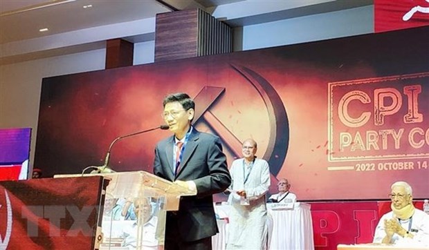 Vietnam attends 24th Congress of Communist Party of India hinh anh 1
