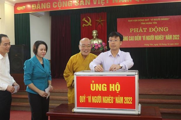 Hung Yen province launches action month for the poor hinh anh 1