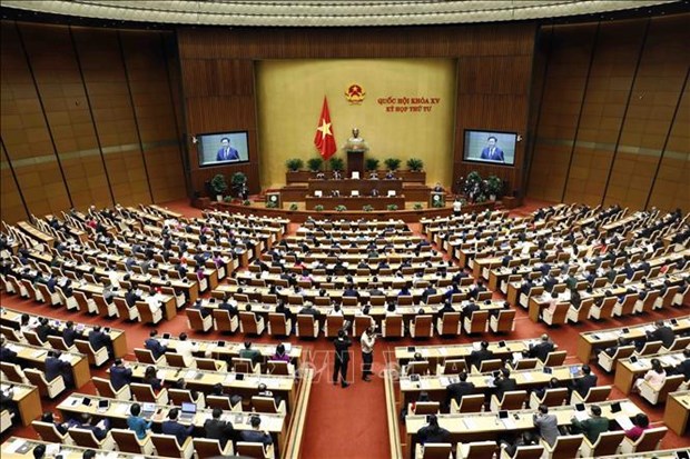 First working day of 15th National Assembly’s 4th session hinh anh 1