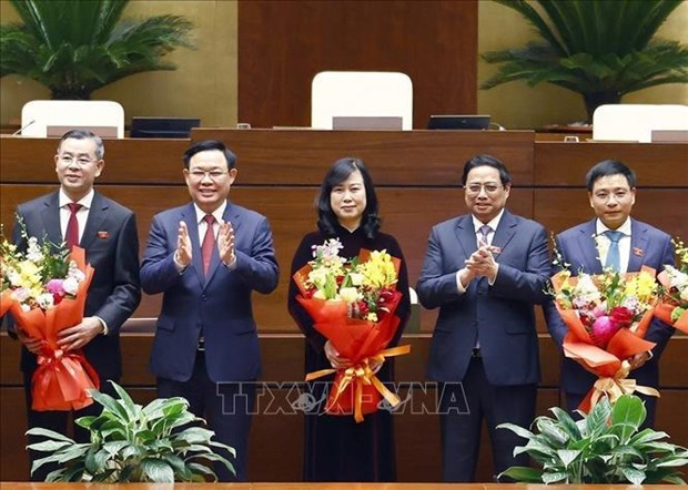 National Assembly approves appointments of senior positions hinh anh 1
