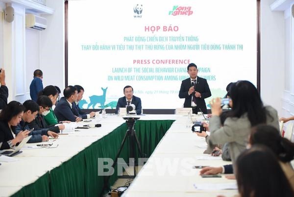 WWF launches campaign against wildlife meat consumption hinh anh 1