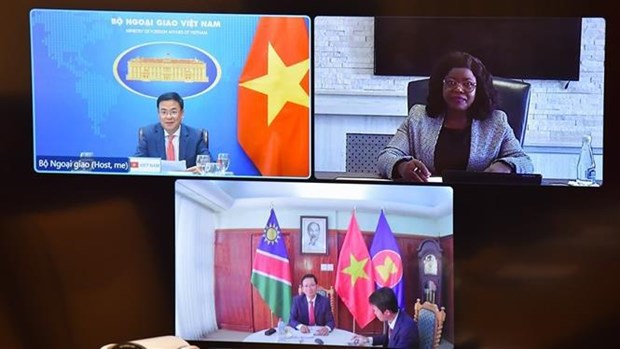 Vietnam, Namibia to boost relations in multiple fields hinh anh 1