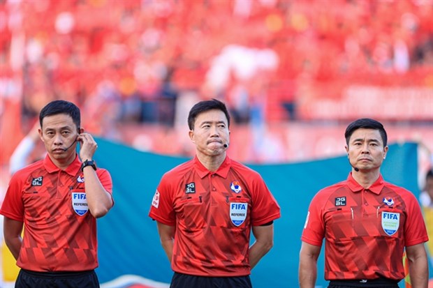 VFF invites foreign referees to officiate V.League 1 hinh anh 1