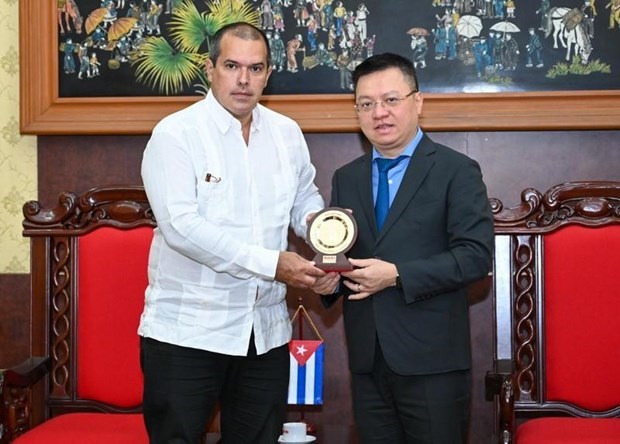 Vietnam enhances press cooperation with Cuba, RoK hinh anh 1