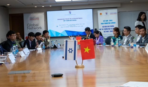 Vietnam business delegation seeks investment, trade opportunities in Israel hinh anh 1