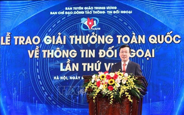 Vietnam News Agency wins 20 prizes at 8th National External Information Service Awards hinh anh 1