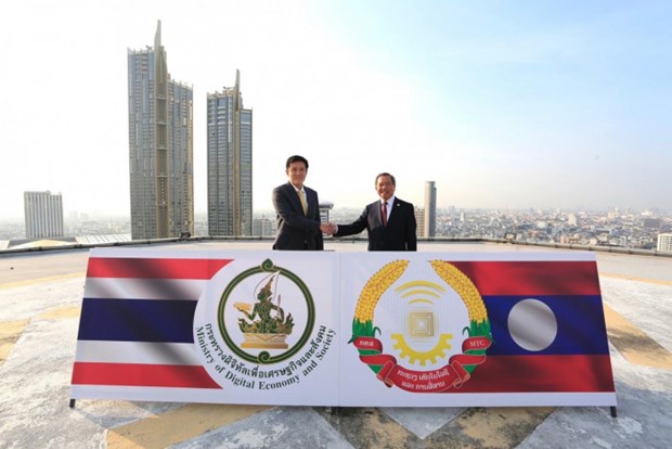 Thailand, Laos strengthen cooperation in post, digital technology hinh anh 1