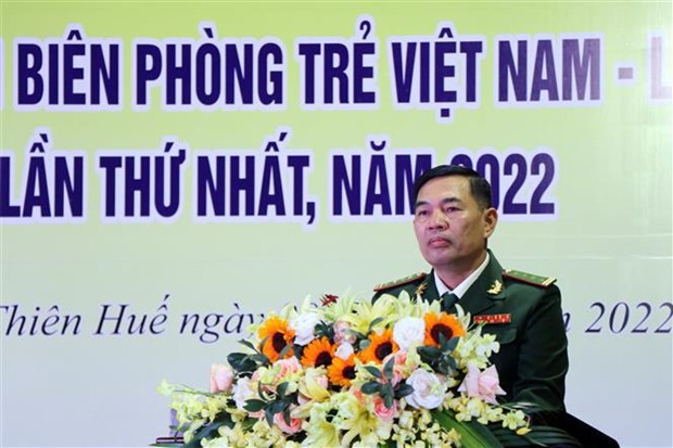Young border defence officers from Vietnam, Laos hold first seminar hinh anh 1