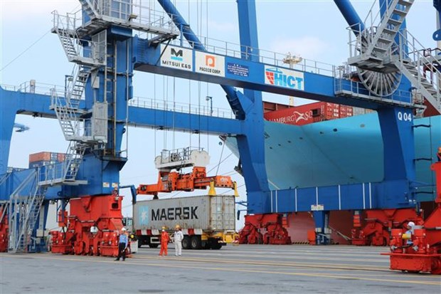 Deep-water port in Hai Phong welcomes 1 millionth TEU in 2022 hinh anh 1