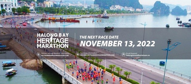 Nearly 1,200 int'l athletes to compete in Halong Bay Heritage Marathon 2022 hinh anh 1