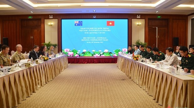 Vietnam, Australia hold 16th defence cooperation consultation hinh anh 1