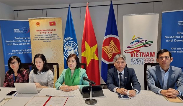 Vietnamese delegation in Geneva helps university join WTO Chairs Programme hinh anh 1