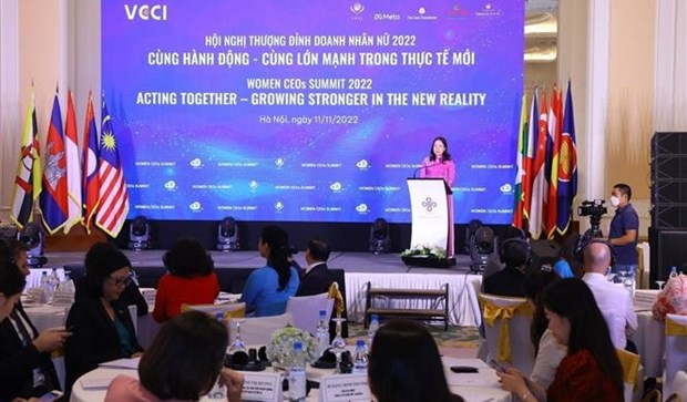 Vice President attends Women CEOs Summit 2022 hinh anh 1