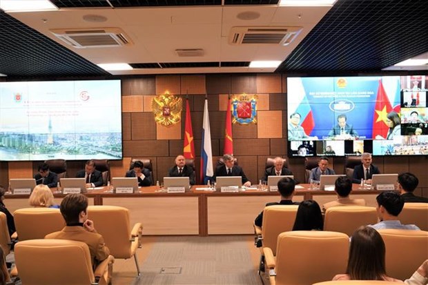Meeting reviews HCM City - St. Petersburg cooperation hinh anh 1