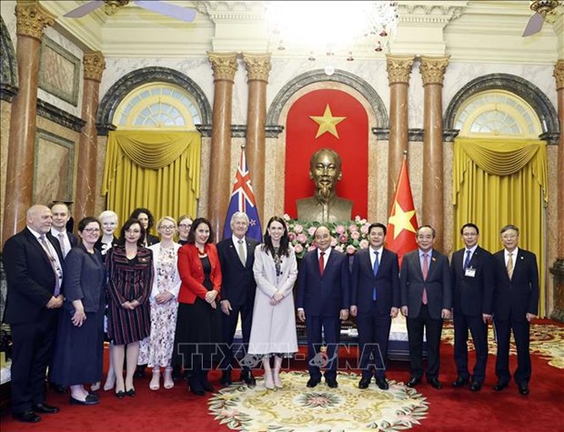 President hosts New Zealand Prime Minister hinh anh 1