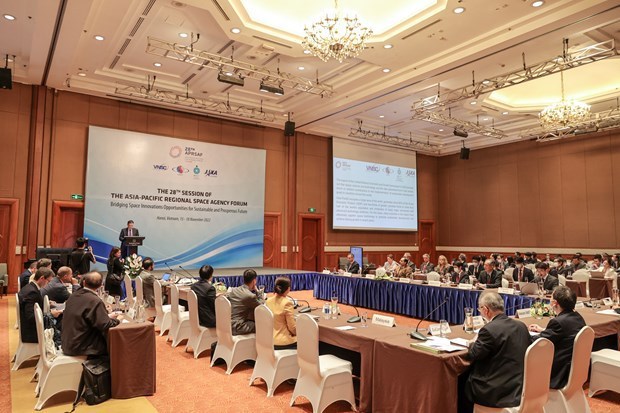 Asia-Pacific Regional Space Agency Forum convenes session in Hanoi hinh anh 1