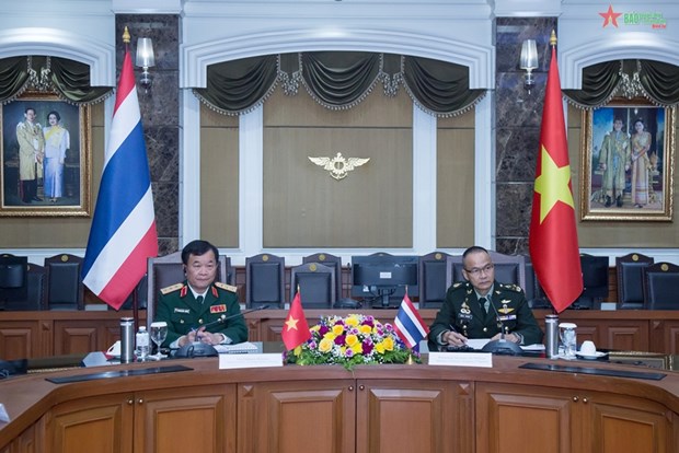 Vietnam, Thailand hold 4th defence dialogue hinh anh 1