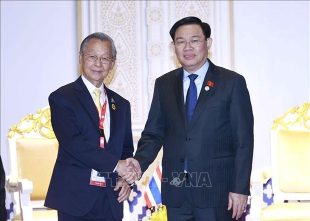 Vietnamese, Thai top legislators meet in Cambodia hinh anh 1
