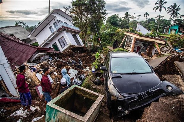 Vietnam sends condolences to Indonesia over earthquake losses hinh anh 1