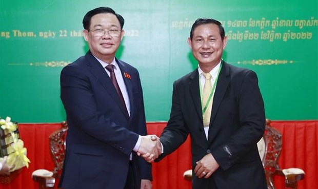 NA leader visits Cambodia’s Kampong Thom province hinh anh 1