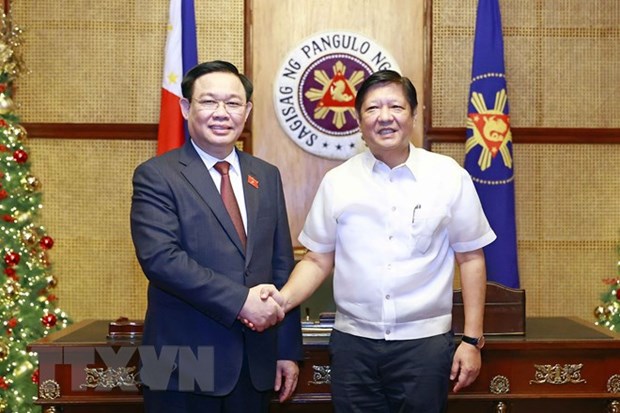 NA Chairman meets Philippine President hinh anh 1
