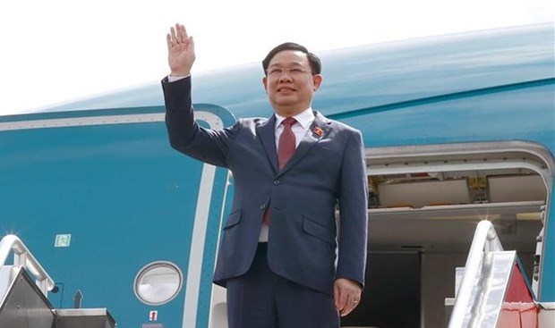 National Assembly Chairman starts official visit to Philippines hinh anh 1