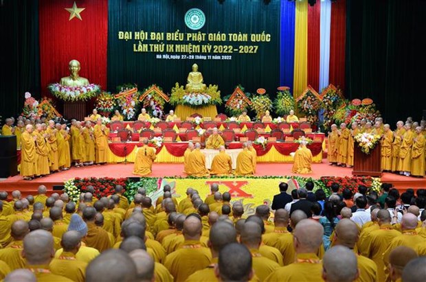 Ninth National Buddhist Congress wraps up hinh anh 1