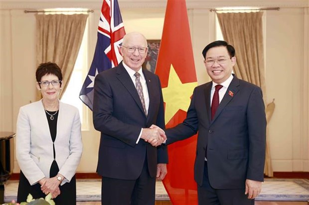Top Vietnamese legislator meets with Australian Governor-General hinh anh 2