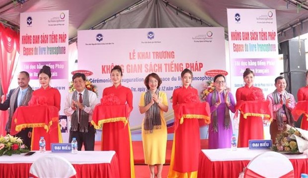 French-language book space opens in Ben Tre hinh anh 1