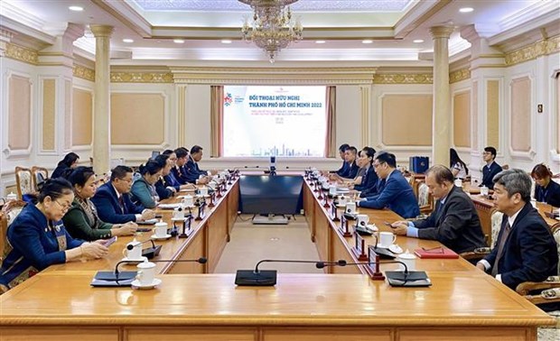 HCM City enhances cooperation with localities of Laos, Cambodia, RoK hinh anh 1