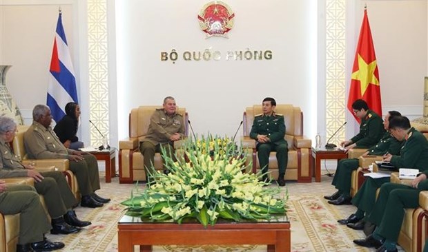 Vietnam, Cuba boost defence cooperation in comprehensive, practical manner hinh anh 1