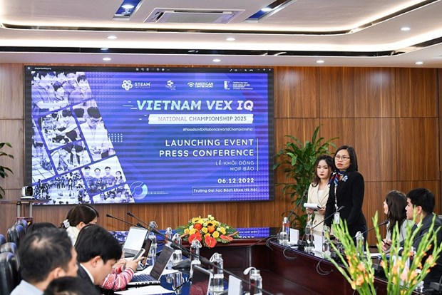 2023 Vietnam VEX IQ National Robotics Championship to be held in February hinh anh 1