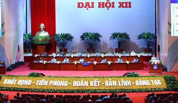 12th National Congress of Ho Chi Minh Communist Youth Union opens hinh anh 1
