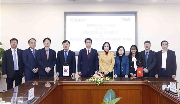 Vietnam News Agency, Yonhap promote cooperation hinh anh 2