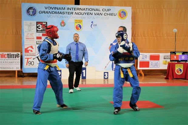 Vietnamese martial arts promoted in Italy hinh anh 1