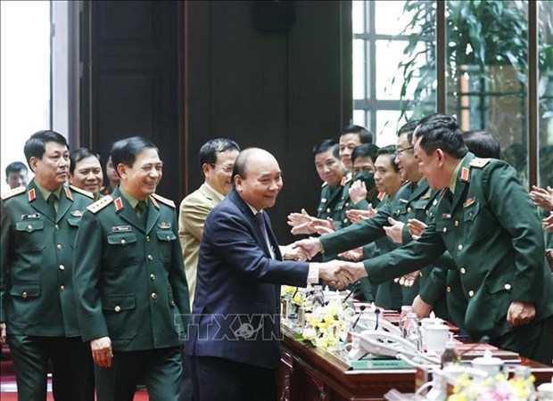 President attends conference reviewing national protection strategy implementation hinh anh 1