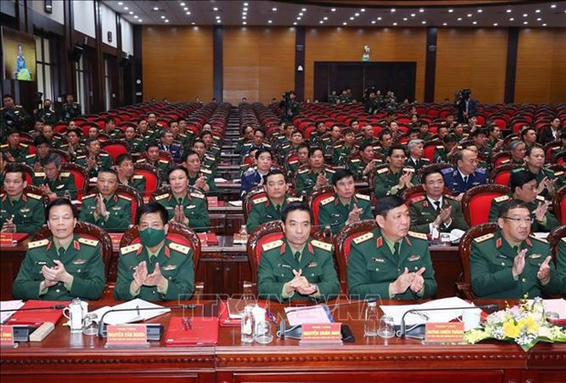 President attends conference reviewing national protection strategy implementation hinh anh 2
