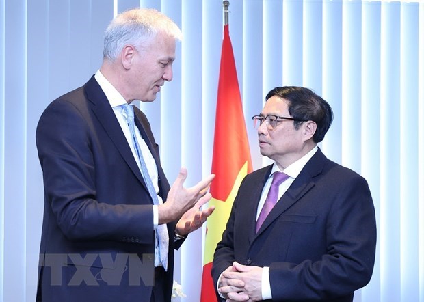 PM receives President of Belgian-Vietnamese Alliance hinh anh 1