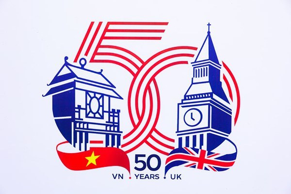 Logo unveiled to mark 50th anniversary of UK-Vietnam diplomatic ties hinh anh 1