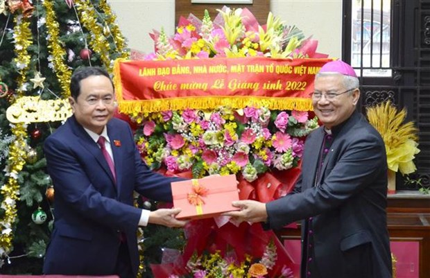 NA Vice Chairman extends Christmas greetings to Catholics in Da Nang hinh anh 1